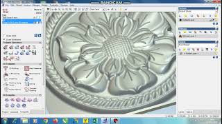 How to do 3D Feature Machining Centreline Engraved Feature Toolpath in Artcam 91 in 3D relief [upl. by Ardnazil]