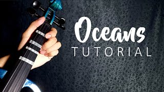 Cómo tocar quotOCEANOSquot Donde Mis Pies Pueden Fallar en Violin Tutorial Cristiano  PARTITURA GRATIS [upl. by Lonny]