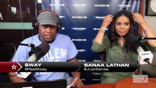 Sanaa Lathan Interview Who the Better Kisser Is Between Morris Chestnut amp Michael Ealy [upl. by Roxane402]