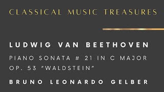 Bruno Leonardo Gelber  Beethoven “Waldstein” Sonata  Barcelona [upl. by Eiduam142]