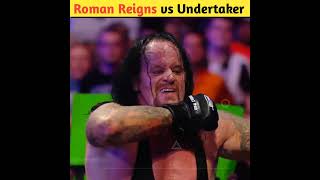 Roman Reigns vs The Undertaker No Holds Barred Match WrestleMania 33 shorts wwe [upl. by Carilyn651]