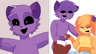 CatNap x DogDay The Unplanned News  Poppy Playtime Chapter 3  Comic Dub [upl. by Pigeon]