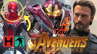 Hot Toys INFINITY WAR ESPECIAL IRON SPIDER HULKBUSTER 20 TODO LO NUEVO Habi toys [upl. by Htaras]