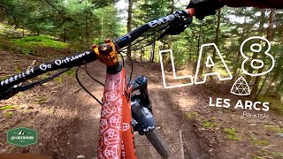 BikePark  Les Arcs  La 8   VTT [upl. by Alikat]