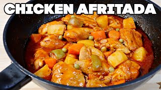 Chicken Afritada Recipe  Napakadali pero Masarap na Chicken Afritada [upl. by Hamrah]