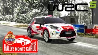 WRC 5 FIA World Rally Championship HD 1080p  Rally Monte Carlo 2015  прохождение 1 [upl. by Liakim]