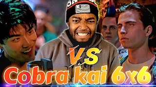 Robbie vs Kwon  Cobra kai 6x6 Reaction [upl. by Anayaran]