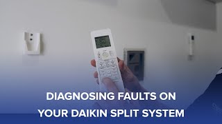 How to fault find and troubleshoot Daikin airconditioner with flashing light [upl. by Ainerol297]