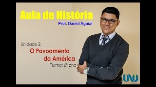 História  O Povoamento da América [upl. by Eleda94]