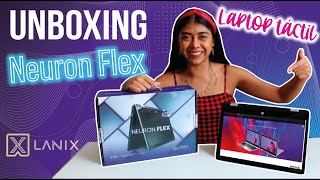 Laptop Lanix Neuron Flex v9  UNBOXING [upl. by Sileas858]