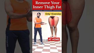 Lose inner thigh fat💯 youtubeshorts exercise weightloss fatloss homeworkout trending views [upl. by Noni]