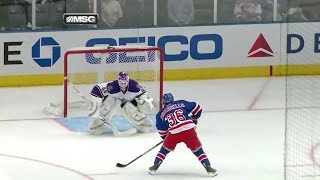 Mats Zuccarello shootout goal vs Los Angeles  02172011 HD [upl. by Noellyn566]