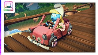 The Smurfs Kart 1080p HD  60FPS [upl. by Ecirtnahs]