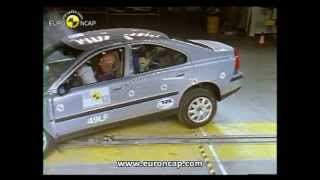 Euro NCAP  Volvo S60  2001  Crash test [upl. by Ainotal27]