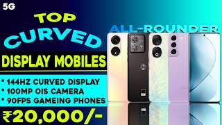 Top 5 Best Curved Display Phone Under 20000 in 2023  50MP OIS Selfie Bes 5G Phone Under 20000 [upl. by Yesnikcm378]