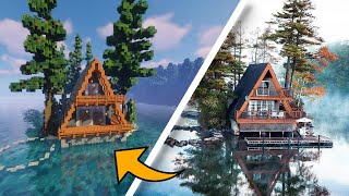 Domek letniskowy The Oliver Lodge  Minecraft [upl. by Sessylu]