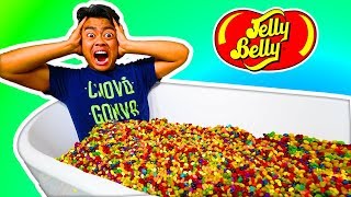 JELLY BEAN BATH CHALLENGE [upl. by Eizzil]