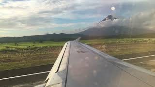 Philippine Airlines Takeoff at Bicol International Airport [upl. by Starbuck122]