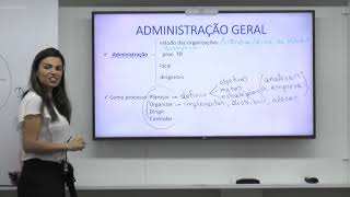 ADMNISTRAÇÃO ESQUEMATIZADA Aula 01 Parte 14 [upl. by Naeroled]