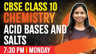 CBSE Class 10 Chemistry  ACID BASES AND SALTS  Chapter 2  Full Chapter  Exam Winner [upl. by Vachil]