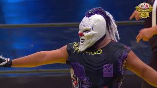 LUCHA COMPLETA Pagano Dave The Clown y Murder Clown vs Los Mercenarios  Lucha Libre AAA [upl. by Cecilio]