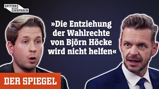 AfD und Neue Rechte Kevin Kühnert und Florian Schroeder im Talk über Geheimtreffen zu »Remigration« [upl. by Stempson]