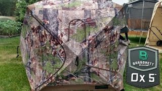 Barronet Ox5 Hunting blind [upl. by Dolly509]