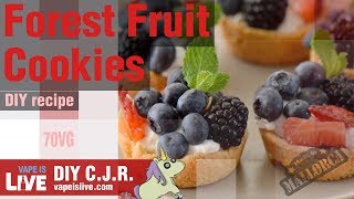 FOREST FRUIT COOKIES DIY EJuice Recipe [upl. by Rexfourd]