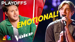 Ryley Tate Wilson Sings Billie Eilishs quotwhen the partys overquot  The Voice Playoffs  NBC [upl. by Flanders]