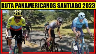 Richard CARAPAZ BESTIAL CARRERA HOY RUTA Juegos PANAMERICANOS Santiago 2023 [upl. by Chapel522]