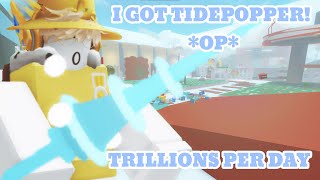 i FINALLY got the TIDEPOPPER Bee Swarm Simulator [upl. by Sybille844]