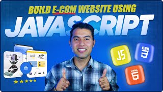 Build Complete Ecommerce Website using HTML CSS amp JavaScript in Hindi🔥Logic Building  Free Notes💝 [upl. by Stilwell]