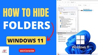 How To Hide Folders In Windows 11  Show or Access Hidden Files [upl. by Ahsitram]