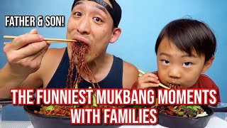 the FUNNIEST family mukbang moments that make me laugh [upl. by Dennis]