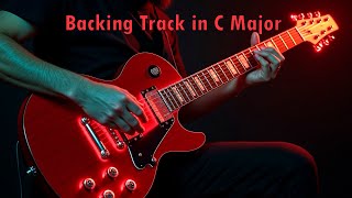 🔴 Epic Classic Rock 🎵 Backing Track in C Major [upl. by Chickie]