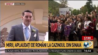 Mirii aplaudați de români la cazinoul din Sinaia Momente emoționante [upl. by Yerga92]