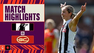 Collingwood v Gold Coast Highlights  Week Five 2024  AFLW [upl. by Paschasia]