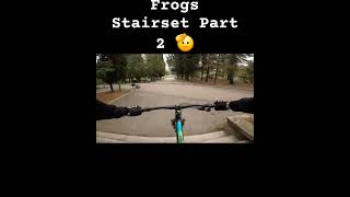 Frogs Stairset Part 2 🫡 mtb pov stairs [upl. by Dimitris]