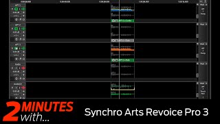 Synchro Arts Revoice Pro 3 vocal VSTAU plugin in action [upl. by Zosima]