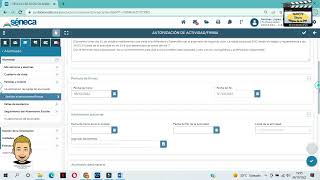 TUTORIAL REALIZACIÓN DE AUTORIZACIONES EN SÉNECA PARA SU FIRMA POR PARTE DE LAS FAMILIAS [upl. by Aicre]