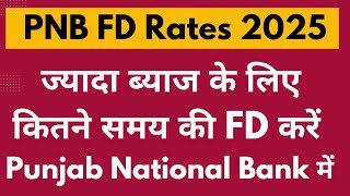 PNB FD Interest Rates November 2024  Punjab National Bank Fixed Deposit Interest Rates 2024 [upl. by Adhern419]