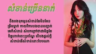 សំខាន់ច្រើននាក់SKAUDIO LYRICS [upl. by Laura]