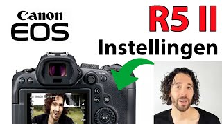 📸 Canon EOS R5 II Systeemcamera Handleiding Video Menu Functies Knoppen en Instellingen uitgelegd [upl. by Erina]