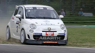 Trofeo Abarth 500 a Imola 2018 [upl. by Kippy]