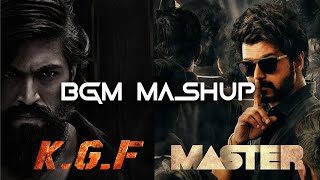 KGF x MASTER Theme Soundtrack  BGM Mashup  Anirudh x Ravi Basrur DJ Vanix [upl. by Nashoma]