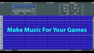 How to make music for your games  BOSCA CEOIL [upl. by Nerot]