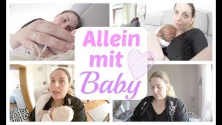 Familien VLOG  Chaotischer Alltag mit Baby  Stillen amp wickeln  Hebamme war da  Linda [upl. by Dorison159]