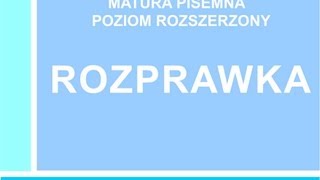 Jak napisać rozprawkę  matura rozszerzona z j angielskiego [upl. by Nealah]