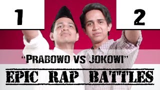 SkinnyIndonesian24  Prabowo vs Jokowi  Epic Rap Battles of Presidency [upl. by Morgana306]