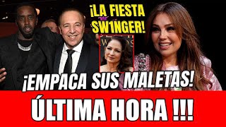 THALIA COLAPSA y EMPACA SUS MALETAS x FIESTA SW1NGER x TOMMY MOTTOLA y DIDDY COMBS x GLORIA ESTEFAN [upl. by Gladwin929]